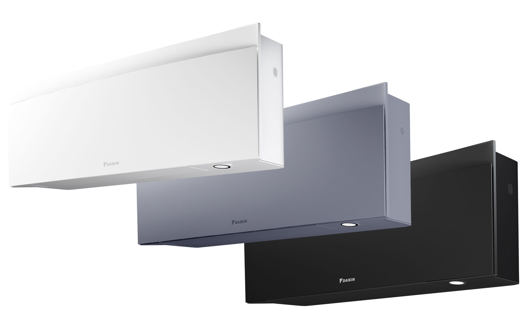 Daikin Emura 3 Gehäusefarben: Mattweiß, Silber, Mattschwarz