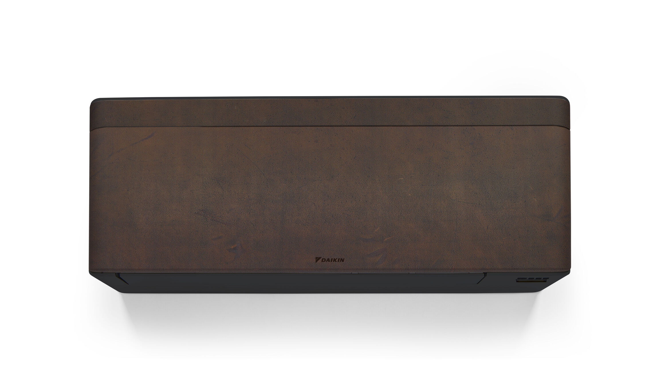 Daikin Stylish mit Front in dunkler Holz-Optik